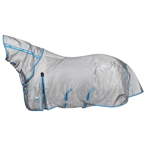 WeatherBeeta ComFiTec Hexi Shield Combo Hals, Silber/Blaugrün, 1,8 m von Weatherbeeta