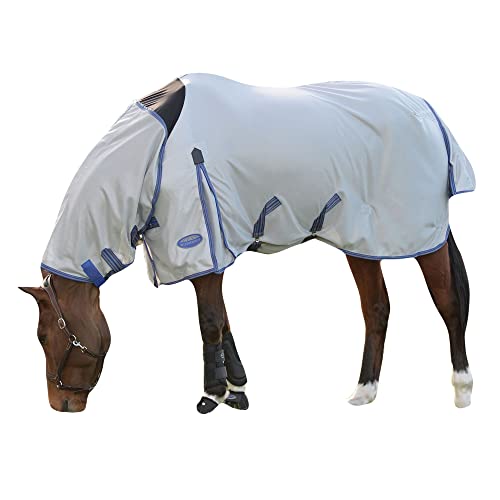 Weatherbeeta Comfitec Airflow II Detach A Neck Fly Rug 6ft Grey Blue Grey von Weatherbeeta