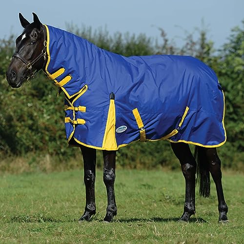 Weatherbeeta Comfitec Classic Combo Hals Medium Blue/Lemon 6'5 von Weatherbeeta