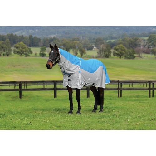 Weatherbeeta Comfitec Dual Shield Detach-A-Neck – Blau/Grau, 1,8 m von Weatherbeeta