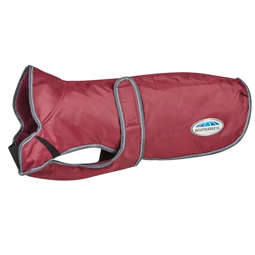 Weatherbeeta Comfitec Hundemantel, Windbreaker, 45 cm, Kastanienbraun / Grau / Weiß von Weatherbeeta