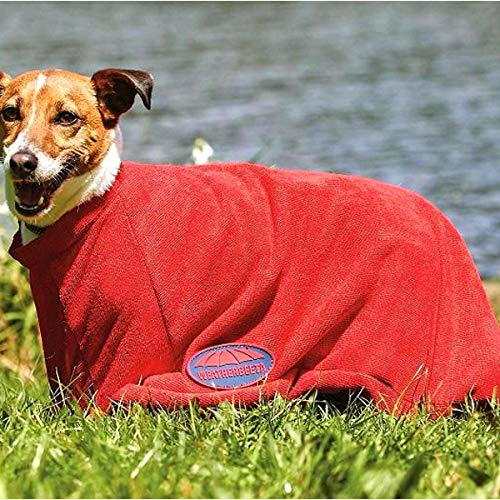 Weatherbeeta Dry-Dog Bag Dog Jacket XX Small Red von Weatherbeeta