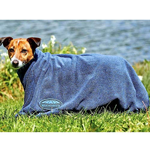 Weatherbeeta Dry-Dog-Tasche Navy von Weatherbeeta