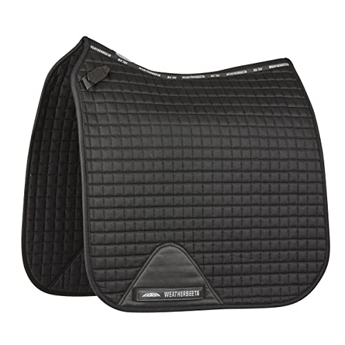 Weatherbeeta Full Size Prime Dressage Saddle Pad One Size Black von Weatherbeeta