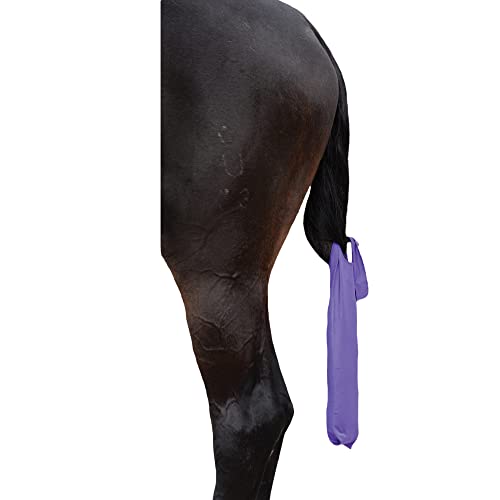 Weatherbeeta Lycra Bag Tail Guard One Size Purple von Weatherbeeta