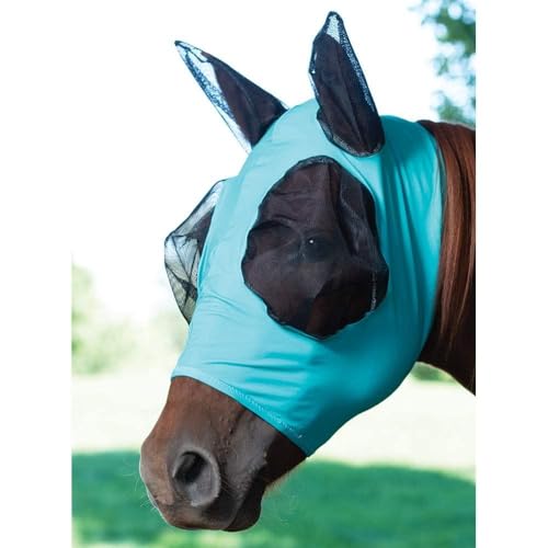 Weaver CoolAid Equine Lycra Fliegenmaske S Türkis von Weaver Leather