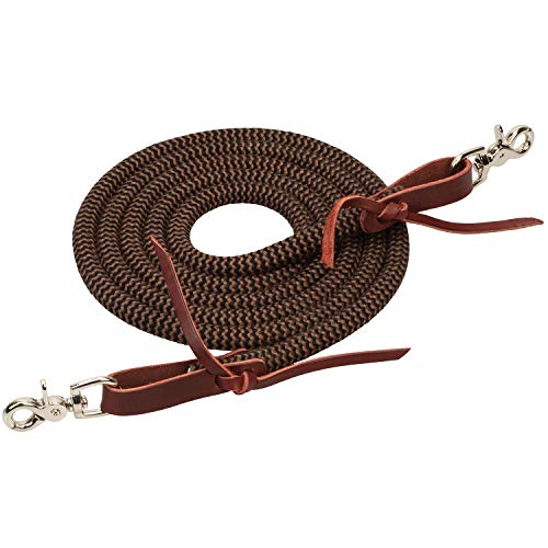 Weaver Leather EcoLuxe Runder Trail-Zügel, 1,27 cm B x 3,4 m L von Weaver Leather