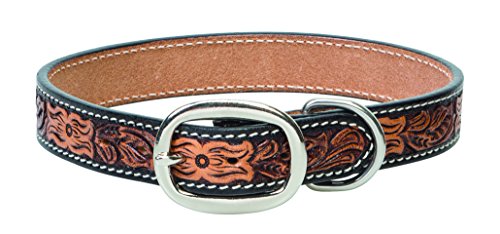 Weaver Pet Floral Tooled Dog Collar von Weaver Leather