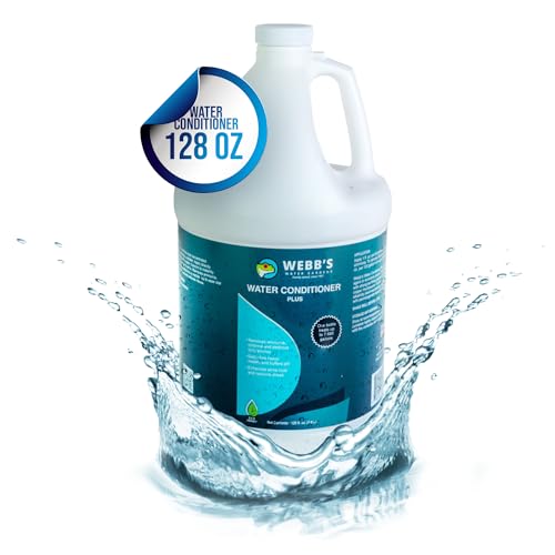 Webbs Water Gardens Wasseraufbereiter Plus – fischsicherer Schwermetallentgifter und Entchlorer für Süß- und Meerwasseraquarien – Premium-Formel für makellose Wasserqualität – 450 ml von Webb's Water Gardens