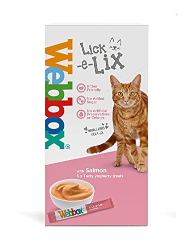 Webbox Cat Delight Lick-e-Lix Cat Treat - Salmon & Omega von Webbox