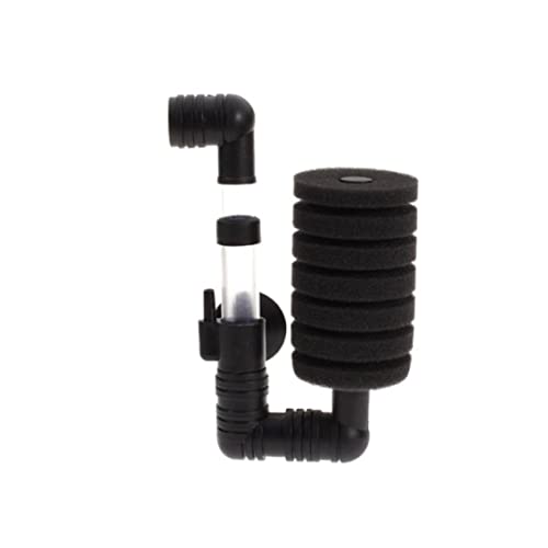 Wedhapy Luftpumpenschwamm Filter Aquarium Biochemischer Schwammfilter für Aquariumfischtank - Schwarz von Wedhapy