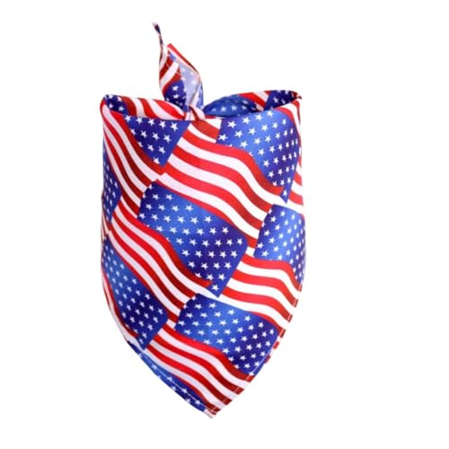 4. Juli Hundekragen Bow Amerikanische Flagge Hunde Bandanas süße amerikanische Flagge Labor Day Hunde Bandana 4. Juli Haustier Bandana Independence Day Bandana für Hunde Katzen und Kitten American Fl von Weduspaty