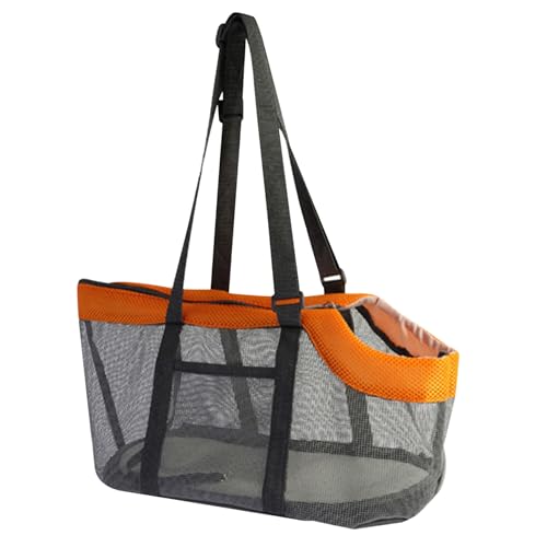 Cat Bag Hundeträger atmungsaktivem Mesh Cat Tote Bag Carrier Großer Kapazität Hunde Reisetasche für Haustiere unter 17,6 lbs faltbar Kleiner Haustasche mit Sicherheitsschnalle für U -Bahn, Einkaufen, von Weduspaty