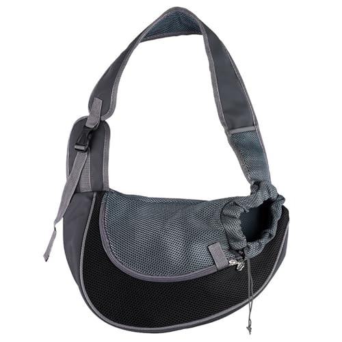 Hundeschlemische Hundeträgerschlinge, atmungsaktives Mesh Welpenschlinge, Crossbody Dog, der Schlinge mit verstellbarem Riemen, Hundträger für kleine Hunde trägt von Weduspaty