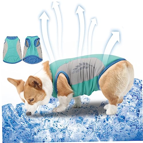 Kühljacke für Hunde, Hundekühlungsweste reflektierende Haustierkühlung Jacke Sommer Hundekühler Kleidung zum Wandern m, Hundekühlweste von Weduspaty