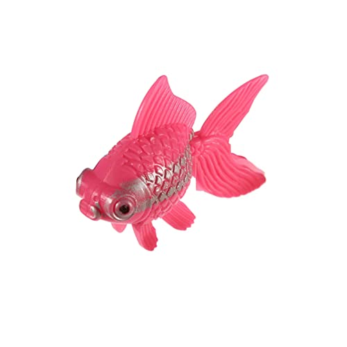 Weduspaty Fischschmuck künstlich bewegende schwimmende Fische Plastikschmuck Dekorationen für Aquarium Fischtank Aquarium Landschaft zufällige Farbe 1pc von Weduspaty