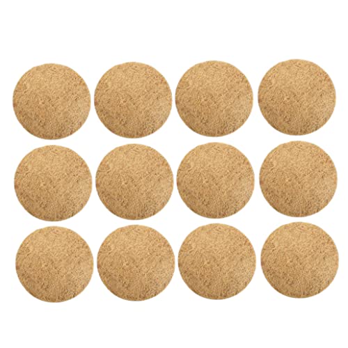 Weduspaty Vogel Brutmatte Vogel Nistpads warme Eier Brutzmatte Bequeme Faserbettung für Tauben Hühnchen 12pcs von Weduspaty