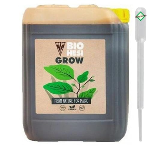 Weedness Hesi Bio Grow 20 Liter Wachstumsphase - Grow Dünger Naturdünger Zimmerpflanzen Bio Flüssig Organischer von Weedness