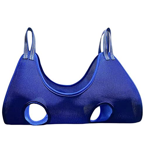 Weetack Fellpflege-Hängematten-Helfertasche, Hunde-Nageltrimmen, Badetasche, Größe M, Blau von Weetack