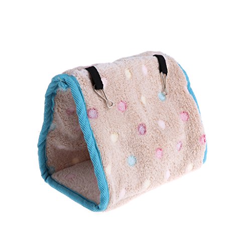 Wegiwuca Warmes Vogelnest Hängematte, Haus, Winterkäfigzelt, Plüsch, Versteck, einfach zu bedienen, Bett für kleine Finken, Papageien, afrikanisches Grau, für kleine Papageien für große Vögel, Conure Wegiwuca Warmes Vogelnest Hängematte, Haus, Winterkäfigzelt, Plüsch, Versteck, einfach zu bedienen, Bett für kleine Finken, Papageien, afrikanisches Grau, für kleine Papageien für große Vögel, Conure von Wegiwuca