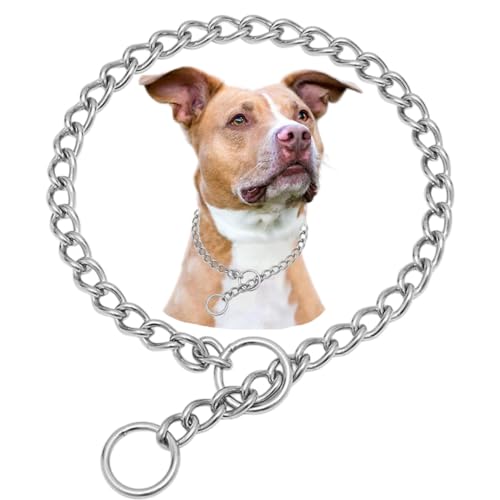 Würgehalsband mit Schlupfkette Edelstahl Metall Slip Puppy Martingale Halsbänder für XXS XS Small Medium Large Big XL Rasse Hunde XL Würgehalsband mit Schlupfkette Edelstahl Metall Slip Puppy Martingale Halsbänder für XXS XS Small Medium Large Big XL Rasse Hunde XL von Weimostar
