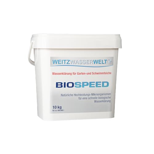 NM Bio Speed - Wasserreinigung für Gartenteiche und Fischteiche (10 kg für max. 400 000 Liter) von Weitz-Wasserwelt