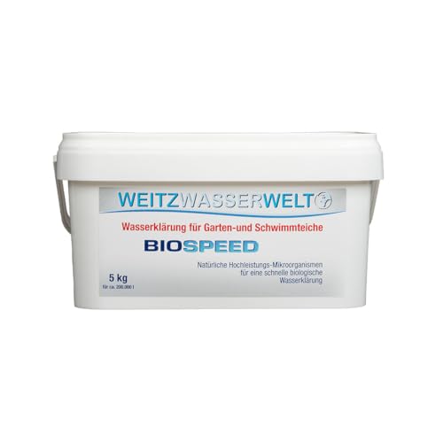 NM Bio Speed - Wasserreinigung für Gartenteiche und Fischteiche (5,0 kg für max. 200 000 Liter) von Weitz-Wasserwelt