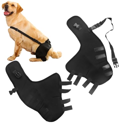 Hundebeinstütze, tragbare Hosenträger für den Rücken des Hundes | Bequeme Hüftbandage für Hunde | Hunde-Beinbandage | Kniebandage | P von Weppduk