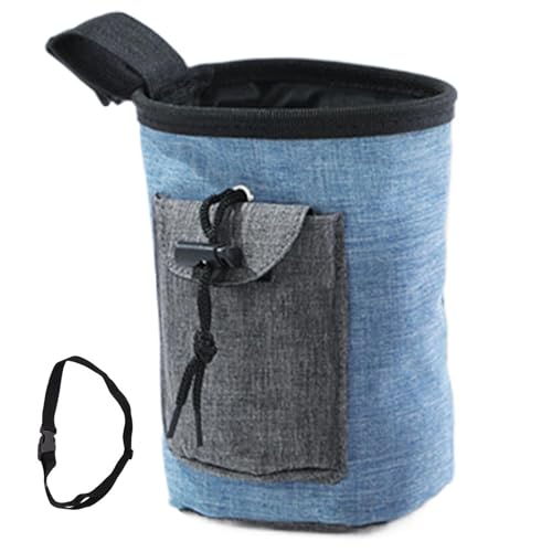 Weppduk Hundetasche für Leckerlis, tragbare Leckerli-Trainingstasche, Tierspaziergänge, Snack-Behälter für Outdoor-Reisen, Wandern, Spaziergänge mit dem Hund Weppduk Hundetasche für Leckerlis, tragbare Leckerli-Trainingstasche, Tierspaziergänge, Snack-Behälter für Outdoor-Reisen, Wandern, Spaziergänge mit dem Hund von Weppduk