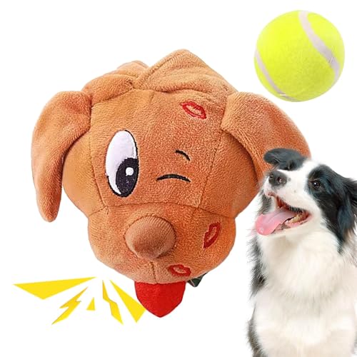Weppduk Schnüffelspielzeug für Hunde, Plüsch, saubere Zähne, Kauspielzeug mit Quietschball, unzerstörbares Beißspielzeug für Haustiere, Interaktion, Ziehen, Gesellschaft Weppduk Schnüffelspielzeug für Hunde, Plüsch, saubere Zähne, Kauspielzeug mit Quietschball, unzerstörbares Beißspielzeug für Haustiere, Interaktion, Ziehen, Gesellschaft von Weppduk