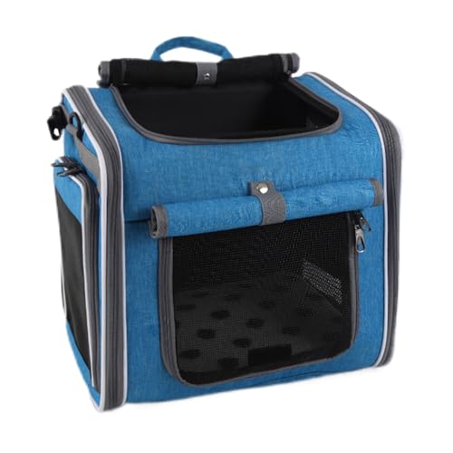 Weqizuerqi Hundekorb für Fahrrad, Hundekorb vorne, verstellbare Tasche, Rucksack, Belüftungstasche für Reisen, Transport, Ausflüge, Radfahren, Camping, Tragen, Spazierengehen, Wandern Weqizuerqi Hundekorb für Fahrrad, Hundekorb vorne, verstellbare Tasche, Rucksack, Belüftungstasche für Reisen, Transport, Ausflüge, Radfahren, Camping, Tragen, Spazierengehen, Wandern von Weqizuerqi