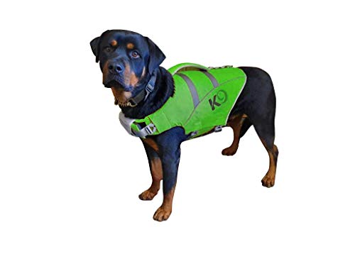 K9 AquaFloat (Small, Lime Green), professionelle Hundeschwimmwesten, für den regelmäßigen Einsatz im Pool und für Spaß auf dem Wasser von Westcoast