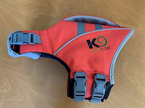 K9 AquaFloat (XS, Orange), professionelle Hundeschwimmwesten, für den regelmäßigen Einsatz im Pool und für Spaß auf dem Wasser von Westcoast