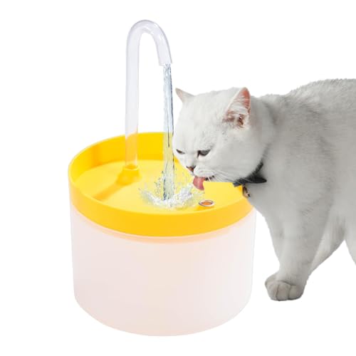 Wezalget Automatischer Bewässerungs-Futterspender für Hunde – Haustier-Wasser-Trinkbrunnen Wasserspender – Haustierbedarf Wasserspender für kleine, mittelgroße und große Haustiere Hund Welpen Kätzchen von Wezalget