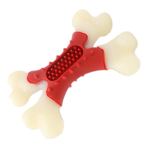 Wezalget Tough Dog Chew Toy, Bone Shaped Tough Chew Toy | Long Lasting Dog Training Toy Bone to Reduce Indoor Langeedom for Dogs up to 16 Kg von Wezalget