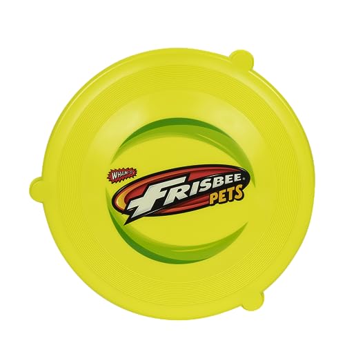 Wham-O Pets Jazwares Frisbee Whizzbee - Der Original Apportierflieger - Fliegendes, pfeifendes, schwimmfähiges Hundespielzeug von Jazwares