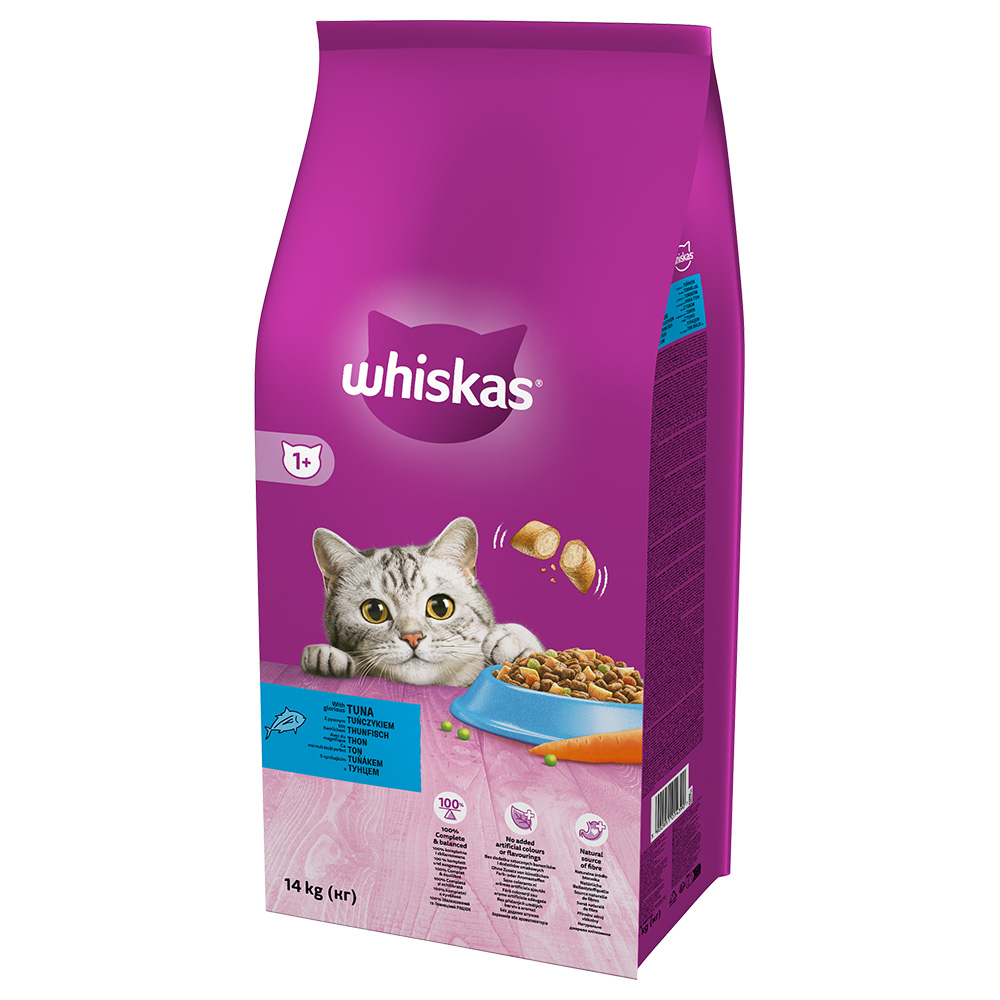 14 kg Whiskas zum Sonderpreis! - 1+ Thunfisch von Whiskas