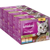 Jumbopack Whiskas Pure Delight Portionsbeutel 144 x 85 g - Gemischtes Ragout in Gelee von Whiskas