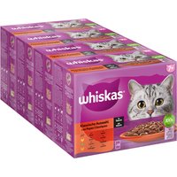 Jumbopack Whiskas Senior Frischebeutel 144 x 85 g - 7+ Klassische Auswahl in Sauce von Whiskas