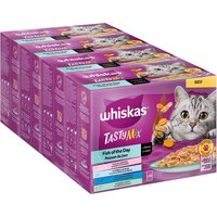 Jumbopack Whiskas Tasty Mix Portionsbeutel 96 x 85 g - Fish of the Day in Sauce von Whiskas