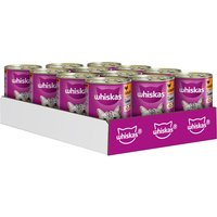 Sparpaket Whiskas 1+ Dose 24 x 400 g - Geflügel in Terrine von Whiskas