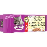 Sparpaket Whiskas La Carte 24 x 390 / 400 g - Meer und Landschaft in Gelee (24 x 390 g) von Whiskas