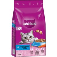 Sparpaket Whiskas Trockenfutter - 1+ Thunfisch (2 x 3,8 kg) von Whiskas