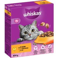 Sparpaket Whiskas Trockenfutter - 7+ Senior Huhn (5 x 800 g) von Whiskas