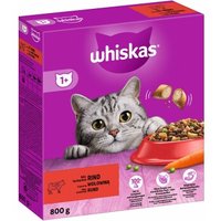 Whiskas 1+ Adult Trockenfutter 800g Rind von Whiskas