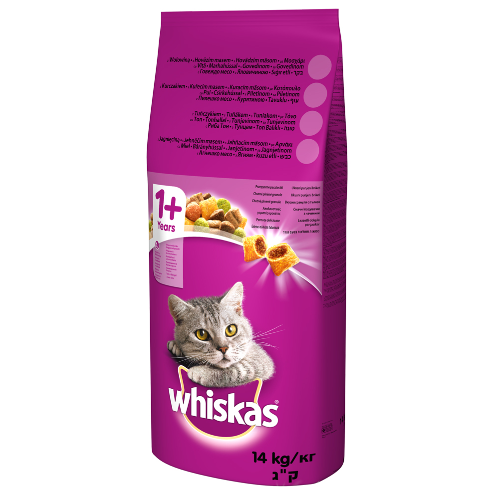 Whiskas 1+ Rind  - 14 kg von Whiskas