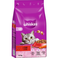 Whiskas 1+ Adult Rind 3,8 kg von Whiskas