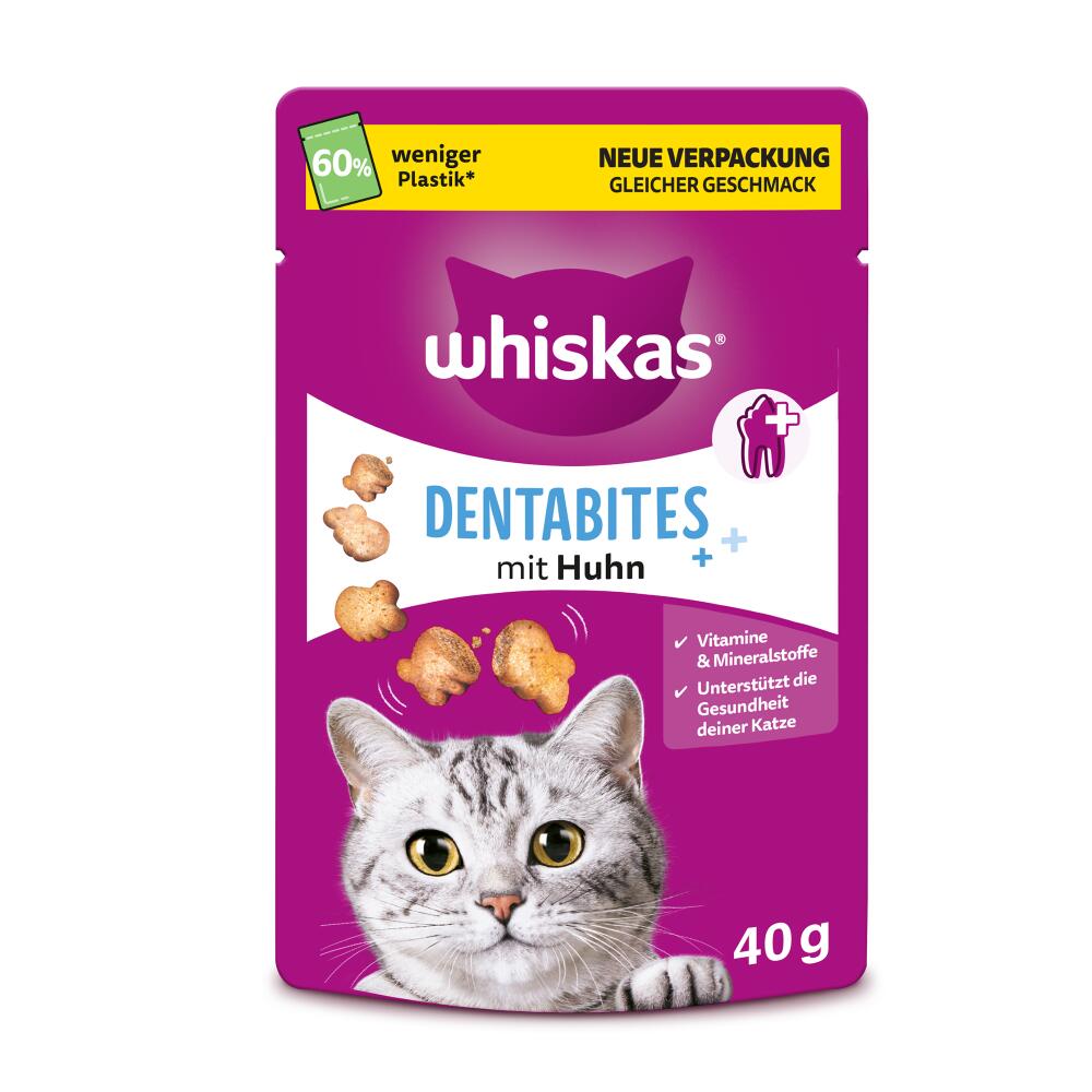 Whiskas Dentabites - mit Huhn 40 g Whiskas Dentabites - mit Huhn 40 g von Whiskas