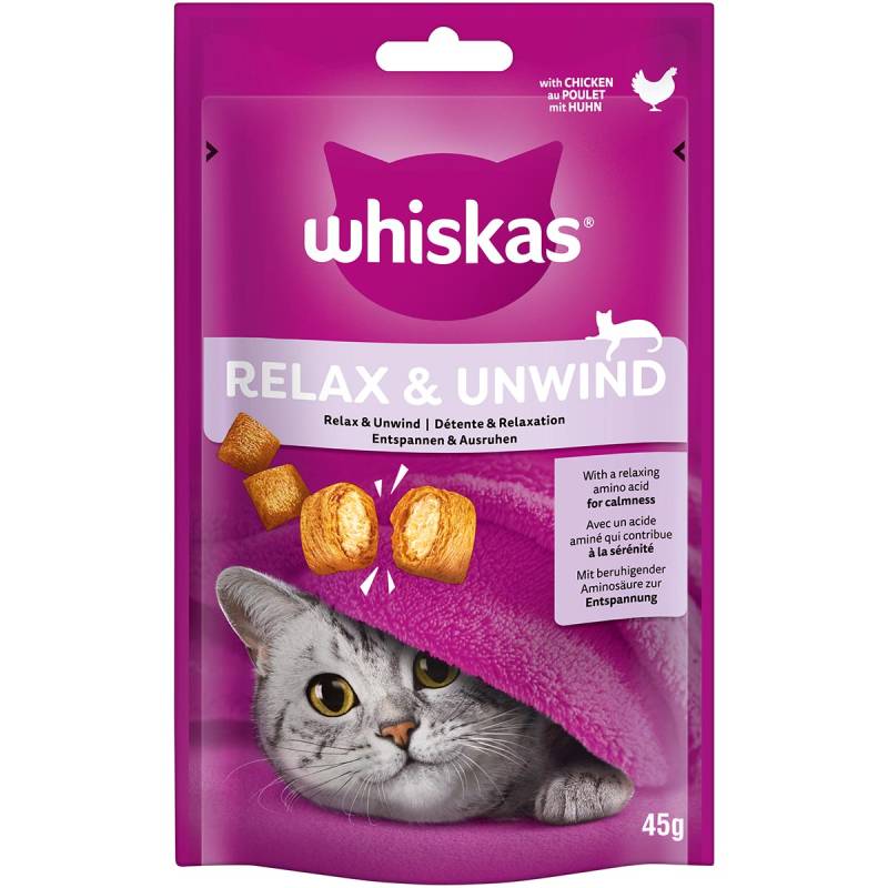 Whiskas Entspannen & Ausruhen mit Huhn 4x45g von Whiskas