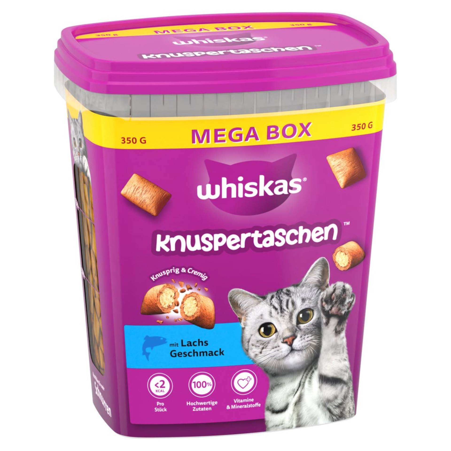 Whiskas Knuspertaschen - Lachs 350 g Whiskas Knuspertaschen - Lachs 350 g von Whiskas